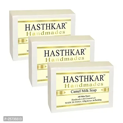 Hasthkar Handmades Glycerine Natural Soap Bathing Bar, For Skin Moisturisation, Ideal For All Skin Types 125gm Men