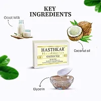 byPureNaturals Hasthkar Handmades Glycerine Goat milk Soap 125gm for Men  Women Pack of 3-thumb3