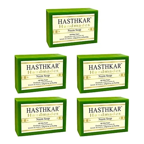 Hasthkar Handmades Glycerine Soap Pack of 5