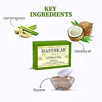 Hasthkar Handmades Glycerine Lemon grass Soap 125gm pack of 4-thumb3