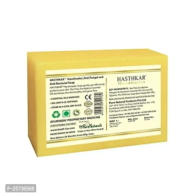Hasthkar Handmades Glycerine Anti fungal anti becterial Soap 125gm PACK OF 3-thumb3