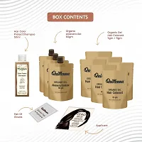 QuikHenna Organic Hair Colour Gel 9RG Burgundy - PPD  Ammonia Free Permanent Natural Hair Colour 210gm-thumb3