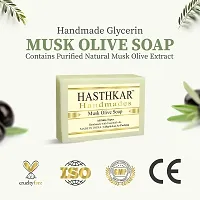 Hasthkar Handmades Glycerine Natural Soap Bathing Bar, For Skin Moisturisation, Ideal For All Skin Types 125gm Men-thumb4