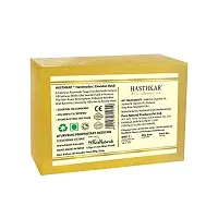 Hasthkar Handmades Glycerine Chandan haldi Soap 125gm pack of 5-thumb2