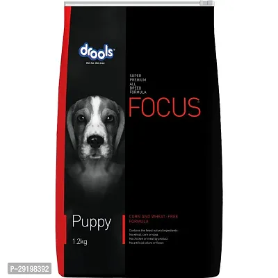 Drools Focus Starter Super Premium Dry Dog Food , 1.2kg Pack-thumb0