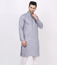 MEN EMBRIODERED/ PRINTED KURTA FOR MEN-thumb2