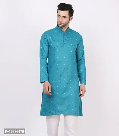 Printed Kurta For Men-thumb0