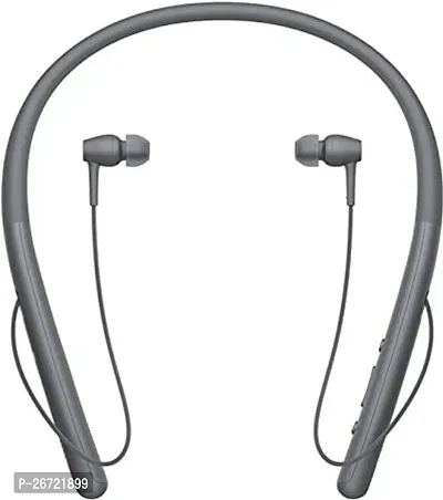 Stylish Grey In-ear Bluetooth Wireless Headphones With Microphone-thumb0