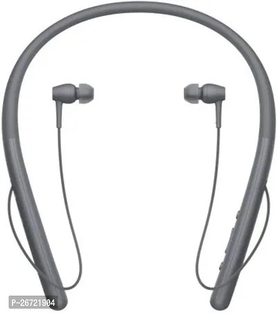 Stylish Grey In-ear Bluetooth Wireless Headphones With Microphone