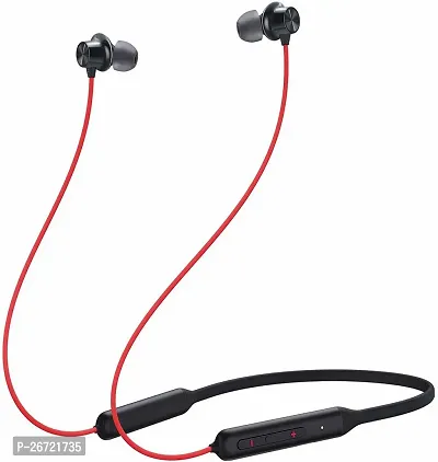 Stylish Red In-ear Bluetooth Wireless Headphones With Microphone
