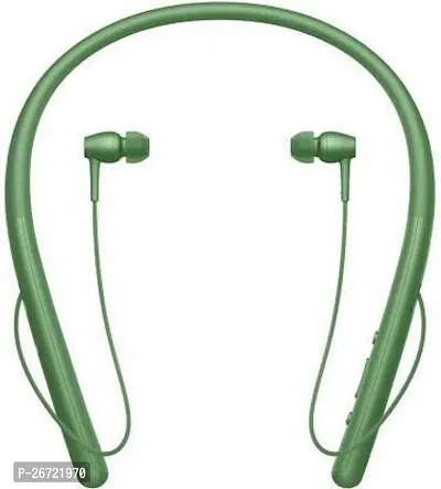 Stylish Green In-ear Bluetooth Wireless Headphones With Microphone-thumb0