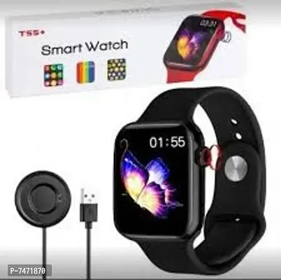 T55+ SMART WATCH Waterproof Smart Watch 6 Series Compatible with IOS Android iOS Calling Feature-thumb0