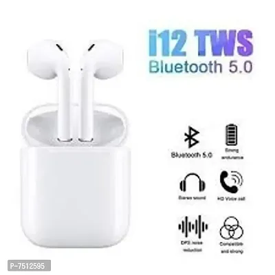 i12 Truly Wireless Bluetooth headphone On Ear Earphone with Mic-thumb3