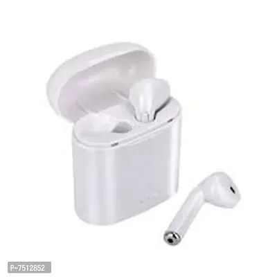 White I7 N  TWS Bluetooth Wireless Headset Earphone headphone-thumb0