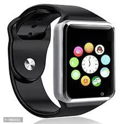 A1 Full Touch Screen Bluetooth Smartwatch with Camera and Activity Tracker Compatible with All 3G/4G/5G Android amp; iOS cycling, swimming, Running Upto 30 Hrs playtime Best Watch For Men Or Women-thumb0