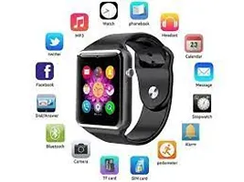 A1 Smartwatch Bluetooth Support With Call Function Touchscreen Watchphone Compatible with All 3G/4G/5G Bluetooth Dialer, Call Reminder, Bluetooth Call, Audio Player Smart Watch-thumb3