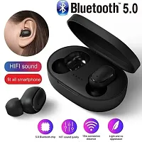A6S BLUETOOTH EARBUDT HIGH BASS EARBUDS Bluetooth Headset  Waterproof, Dedicated GAMING mode Earbuds-thumb1