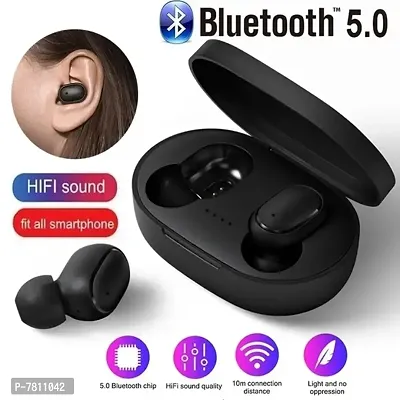A6S BLUETOOTH EARBUDT HIGH BASS EARBUDS Bluetooth Headset  Waterproof, Dedicated GAMING mode Earbuds-thumb2