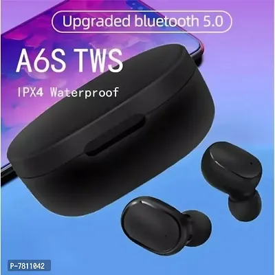 A6S BLUETOOTH EARBUDT HIGH BASS EARBUDS Bluetooth Headset  Waterproof, Dedicated GAMING mode Earbuds-thumb3