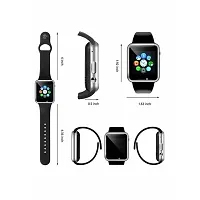 A1 Smartwatch Bluetooth Support With Call Function Touchscreen Watchphone Compatible with All 3G/4G/5G Bluetooth Dialer, Call Reminder, Bluetooth Call, Audio Player Smart Watch-thumb1