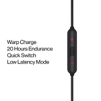 One Plus Dot Neckband 12 Hour Battery Life, Fast Charging  in-Built Mic, IPX5 Sweatproof Headphones High Bass Best Sound Quality-thumb1