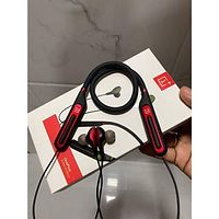 One Plus Bullet Neckband Power Bass Neckband V5 0 Bluetooth Headphone With Mic-thumb1