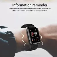 ID 116 Bluetooth Smart Fitness Band Watch with Heart Rate Activity Tracker, Step and Calorie Counter, Stylish Watch New Collection Watch-thumb1