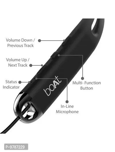 Boat Rockerz 325 Wireless Black  Color Neckband-thumb4