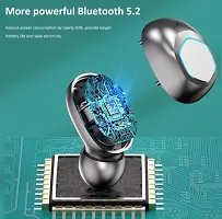 boAt M8 TWS Bluetooth Wireless Earbuds, 2000 mah Power Bank, LED Display Charging Case, BT v5.2 (-Black, In Ear) TWS-thumb4