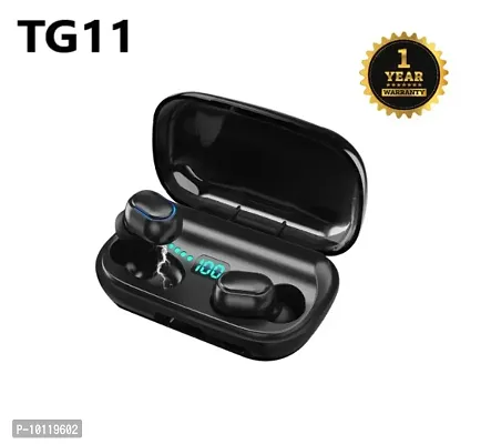 TG11 boAt True Wireless Earbuds with Bluetooth v5.3, HD Mic, 1800 Mah In-built Power Bank (Black, In The Ear)-thumb4