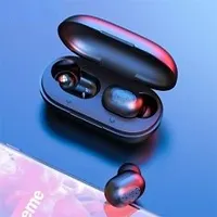 T2 TWS Wireless Bluetooth Headset LED Large Screen Digital Display Touch waterproof black color earbuds-thumb3