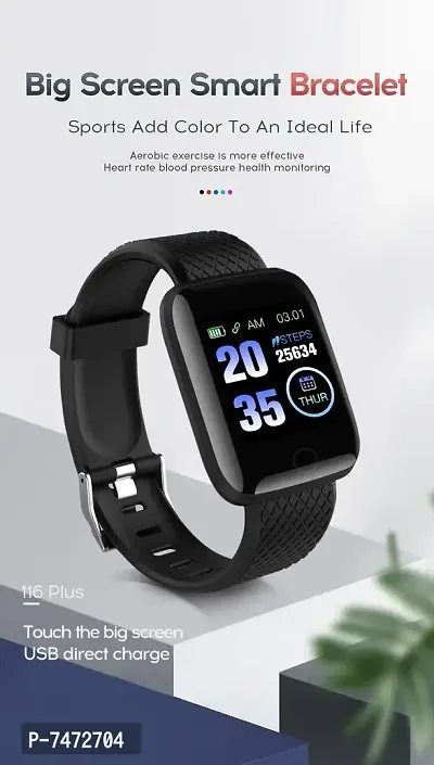 D20 Bluetooth Smartwatch Touch Screen Bluetooth Smart Watches for Android iOS Phones Wrist Phone Watch, Heart Rate  SpO2 Level Monitor, Multiple Watch Faces, Activity Tracker, Multiple Sports Modes-thumb0