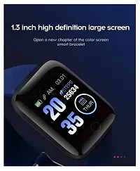 D118 Smart Bracelet Fitness Tracker Heart Rate Blood Pressure Color Screen Waterproof Sport Wristband Smart Watch-thumb1