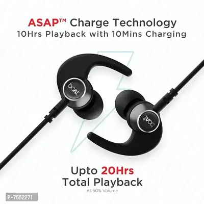One Plus Dot Neckband Magnetic Earbuds Bluetooth Neckband with Vibration Alert for Calls Lightweight Design for Comfort; IPX4 Sweat/Water-resistance Best Feature Headphone-thumb2