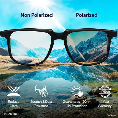 Blinder Black Aviator Sunglasses Full Rim Metal Frame Classic Style 100% UV Protection Eyewear for Men & Women-thumb4