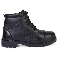 Blinder DMS Police NCC Army Military D.B. Black Boots For Men-thumb1