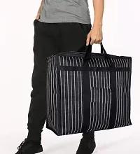 Multi Use Striped Canvas Storage Bag-thumb3