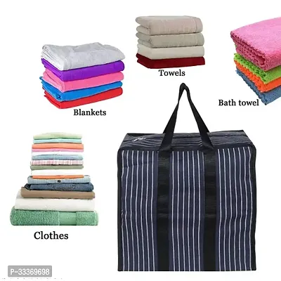 Multi Use Striped Canvas Storage Bag-thumb2