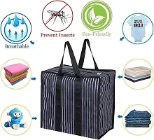 Multi Use Striped Canvas Storage Bag-thumb2