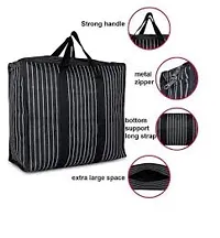 Multi Use Striped Canvas Storage Bag-thumb3