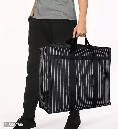 Multi Use Striped Canvas Storage Bag-thumb2