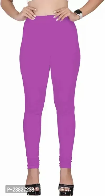 Fabulous  Cotton Solid Leggings For Women-thumb0