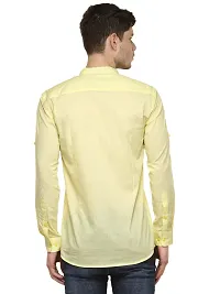 Yellow Solid Stylish Short Length Kurta-thumb2