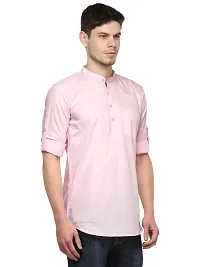 Pink Solid Stylish Short Length Kurta-thumb1