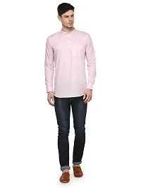 Pink Solid Stylish Short Length Kurta-thumb3