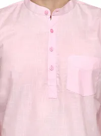 Pink Solid Stylish Short Length Kurta-thumb4