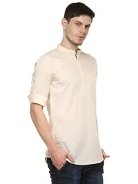 Pink Solid Stylish Short Length Kurta-thumb1