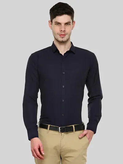 Best Selling Cotton Blend Long Sleeve Formal Shirt 