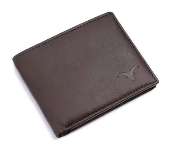 Comfortable Long Length Self Design Three Fold Wallet For Men