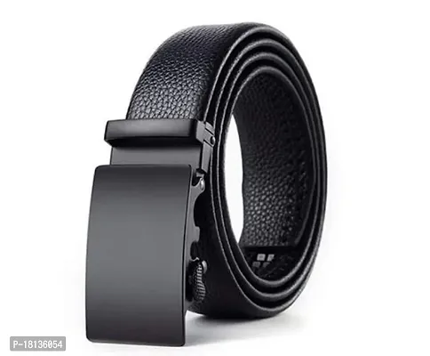 Comfortable Black Canvas Slim Belt For Men-thumb0